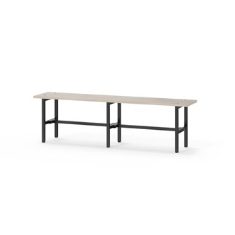 Novis Elite sittebenk 150 cm svart stativ
