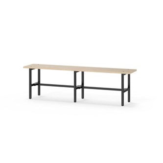 Novis Elite sittebenk 150 cm svart stativ