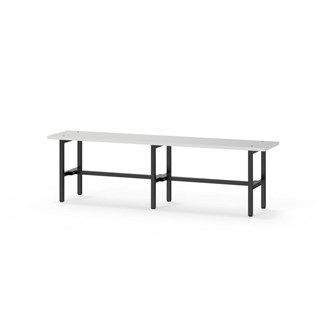 Novis Elite sittebenk 150 cm svart stativ