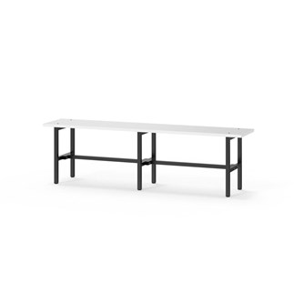 Novis Elite sittebenk 150 cm svart stativ