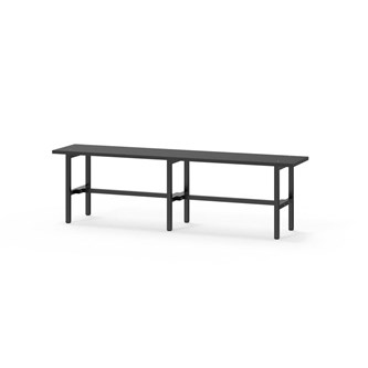 Novis Compact sittebenk 150 cm svart stativ