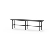 Novis Compact sittebenk 150 cm svart stativ
