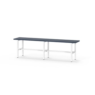 Novis Elite sittebenk 150 cm hvitt stativ