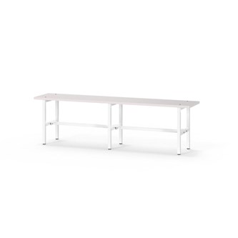 Novis Elite sittebenk 150 cm hvitt stativ