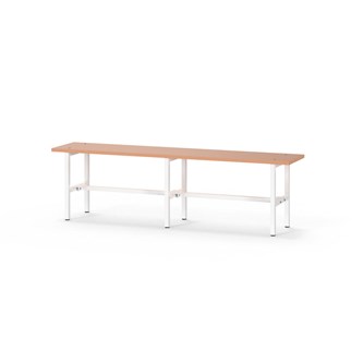Novis Elite sittebenk 150 cm hvitt stativ