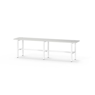 Novis Elite sittebenk 150 cm hvitt stativ