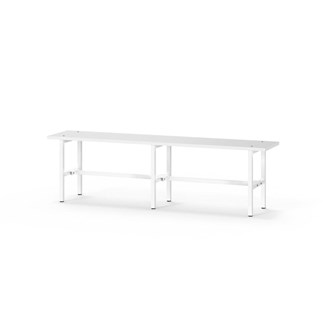 Novis Elite sittebenk 150 cm hvitt stativ