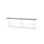 Novis Compact sittebenk 150 cm hvitt stativ