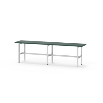 Novis Elite sittebenk 150 cm lysegrått stativ