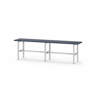Novis Elite sittebenk 150 cm lysegrått stativ