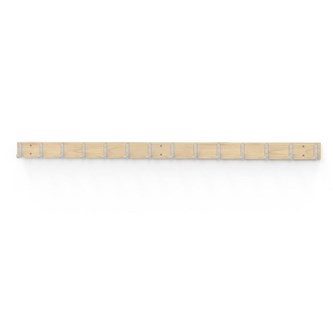 Novis Basic knagglist med 14 knagger 200 cm
