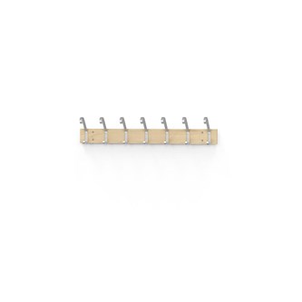 Novis Basic knagglist med 7 knagger 100 cm