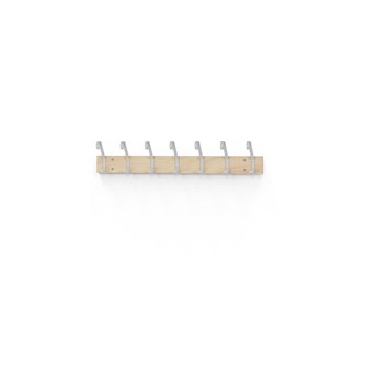 Novis Elite knagglist med 7 knagger 100 cm