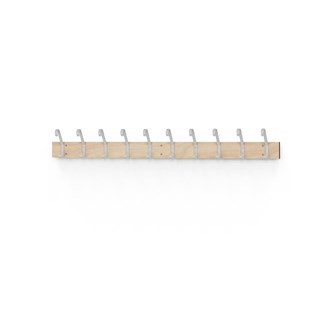 Novis Compact knagglist med 10 knagger 150 cm