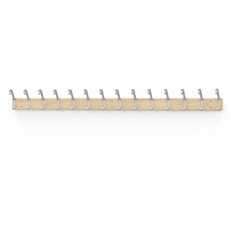 Novis Basic knagglist med 14 knagger 200 cm