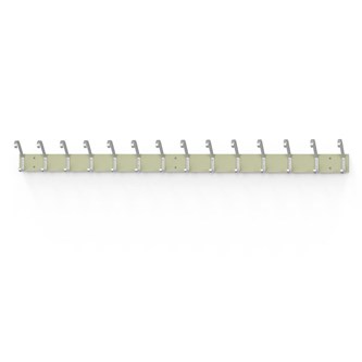 Novis Elite knagglist med 14 knagger 200 cm