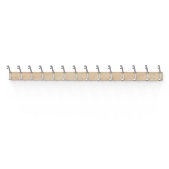 Novis Elite knagglist med 14 knagger 200 cm