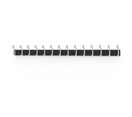 Novis Compact knagglist med 14 knagger 200 cm