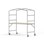 Bord MeetUs FSC 140x80xH72 cm HT sølv