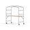 Bord MeetUs FSC 140x80xH72 cm HT sølv