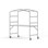 Bord MeetUs FSC 140x80xH72 cm HT sølv