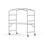 Bord MeetUs FSC 140x80xH72 cm HT sølv
