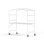 Bord MeetUs FSC 140x80xH90 cm HT hvit