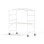 Bord MeetUs FSC 140x80xH90 cm HT hvit