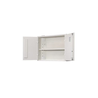 Kjemikalieskap veggmontert brannisolert B100xD30xH80 cm