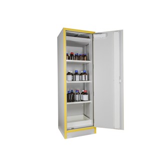Kjemikalieskap F30 brannklassifisert B60,5xD55xH198 cm