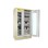 Kjemikalieskap F30 glassdør brannklassifisert B111,5xD55xH198 cm