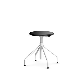 Krakk Altudo gas Pur sh46-56 cm glideføtter hvit