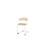 Stol Embrace BX C-stativ SH45 cm mellomstort sete hvitt stativ