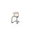 Stol Embrace BX C-stativ SH45 cm mellomstort sete svart stativ