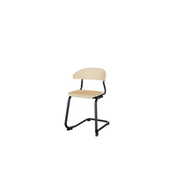 Stol Embrace BX C-stativ SH45 cm mellomstort sete svart stativ