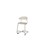 Stol Embrace C-stativ SH50 cm mellomstort sete sølv stativ