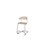 Stol Embrace C-stativ SH50 cm mellomstort sete sølv stativ