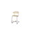 Stol Embrace C-stativ SH50 cm mellomstort sete sølv stativ