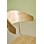 Stol Embrace C-stativ SH50 cm mellomstort sete sølv stativ