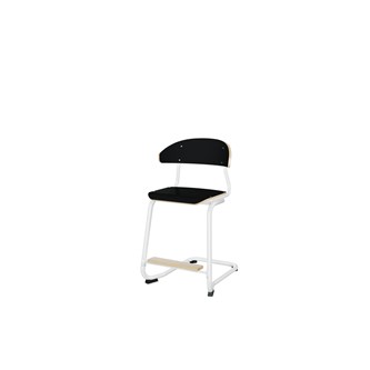 Stol Embrace BX C-stativ SH50 cm mellomstort sete hvitt stativ