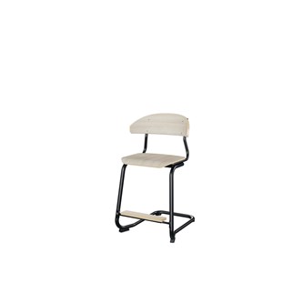 Stol Embrace BX C-stativ SH50 cm mellomstort sete svart stativ