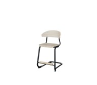 Stol Embrace BX C-stativ SH50 cm mellomstort sete svart stativ
