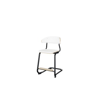 Stol Embrace BX C-stativ SH50 cm mellomstort sete svart stativ