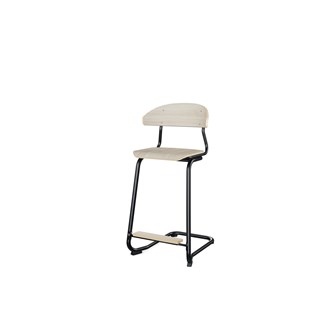 Stol Embrace BX C-stativ SH63 cm mellomstort sete svart stativ