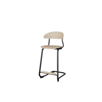 Stol Embrace BX C-stativ SH63 cm mellomstort sete svart stativ