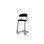 Stol Embrace BX C-stativ SH63 cm mellomstort sete svart stativ