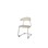Stol Embrace C-stativ SH45 cm stort sete sølv stativ
