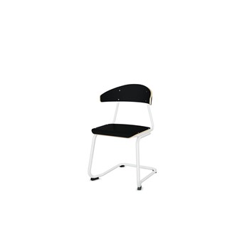 Stol Embrace BX C-stativ SH45 cm stort sete hvitt stativ