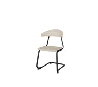 Stol Embrace BX C-stativ SH45 cm stort sete svart stativ