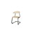 Stol Embrace BX C-stativ SH45 cm stort sete svart stativ